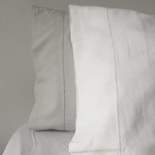 Seneca Union Hemstitch Linen Blend Pillowcases