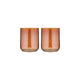 Verity Amber 2Pk Lowball Tumbler