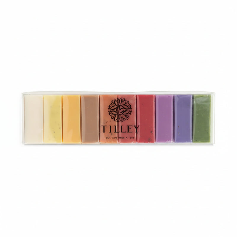 Tilley Vivid Rainbow Soaps Gift Pack 10 x 50g