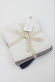 Beau Wash Cloths Set Of 3 - Navy