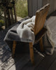 Weave Bayswater Large Charcoal Check Throw  - 150 x 240cm