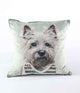 Westie In A Vestie Cushion Cover