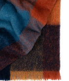 Large check wool throw  Westport Multi