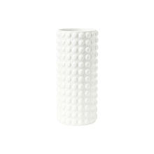 Frankly Cotton Ceramic White Gloss Bubble Vase