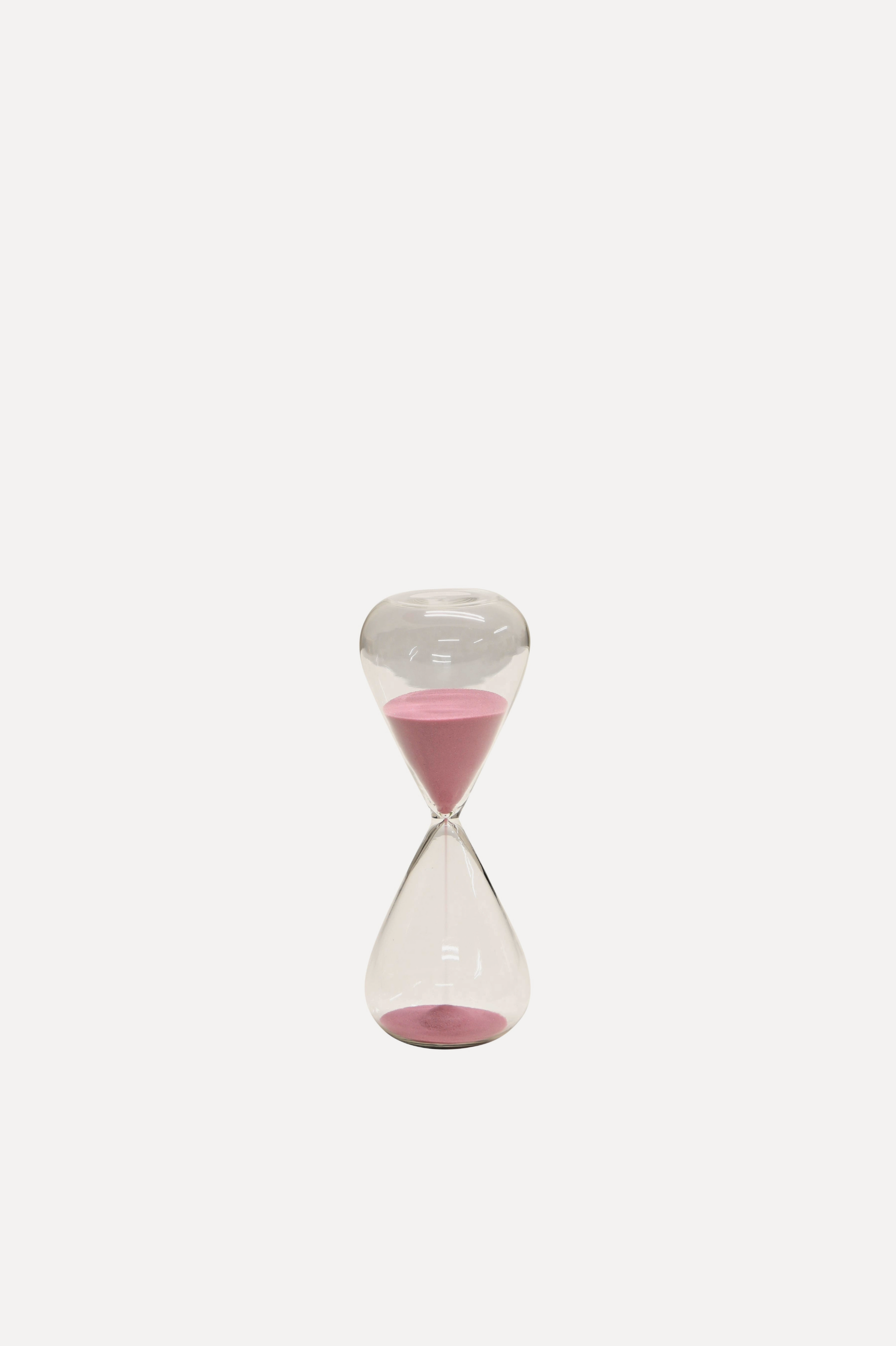 Frankly Cotton Sand timer 10 Minutes - Blushing Coral 17.5cm