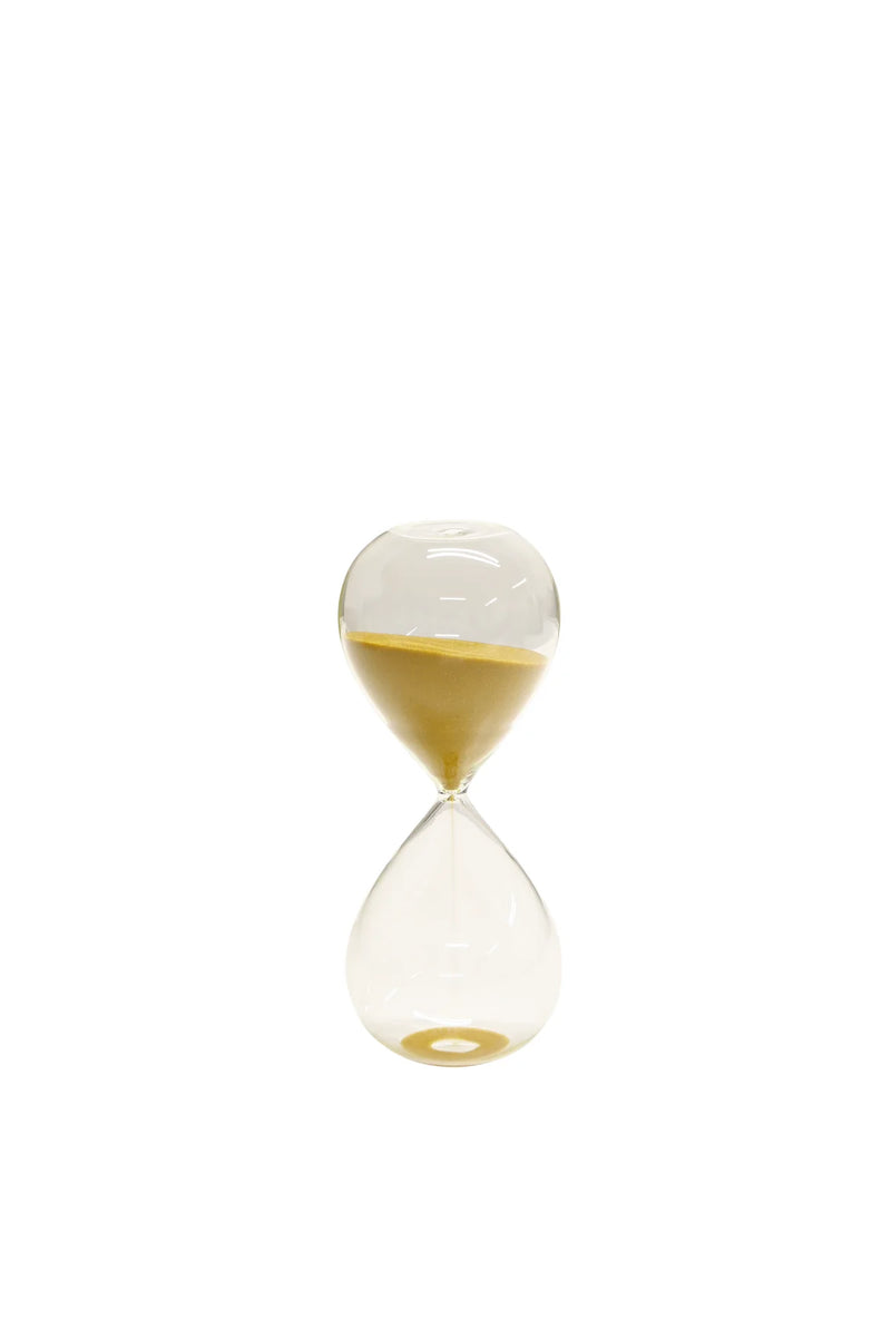 Frankly Cotton Sand timer 30 Minutes - Golden Amber 20cm