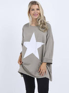 Beau Zola Star Sweater Mocha "Made in Italy"