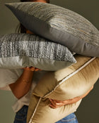 Weave Gigi Slate Cushion - Wool Blend Boucle -  4 left in stock - 50*50cm