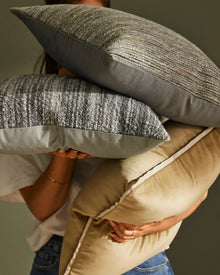 Weave Gigi Slate Cushion - Wool Blend Boucle -  4 left in stock - 50*50cm