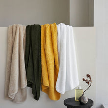 Super Pile Cotton Bathmat - White