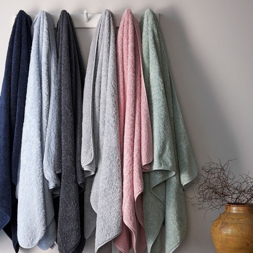 Super Pile Cotton Hand Towel - Seafoam