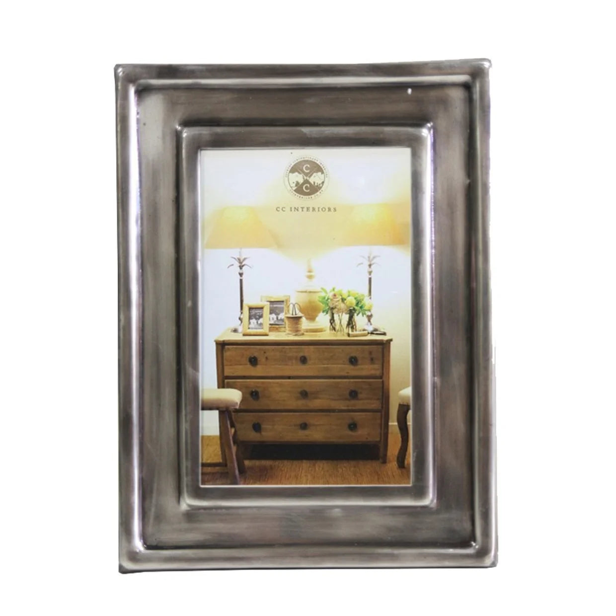 Antique Silver Style Photo Frame