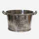 Long Island Round Large Vintaged Wine Bucket