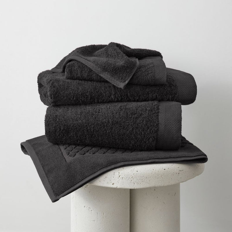 Baksana Bamboo Towel Range - Black