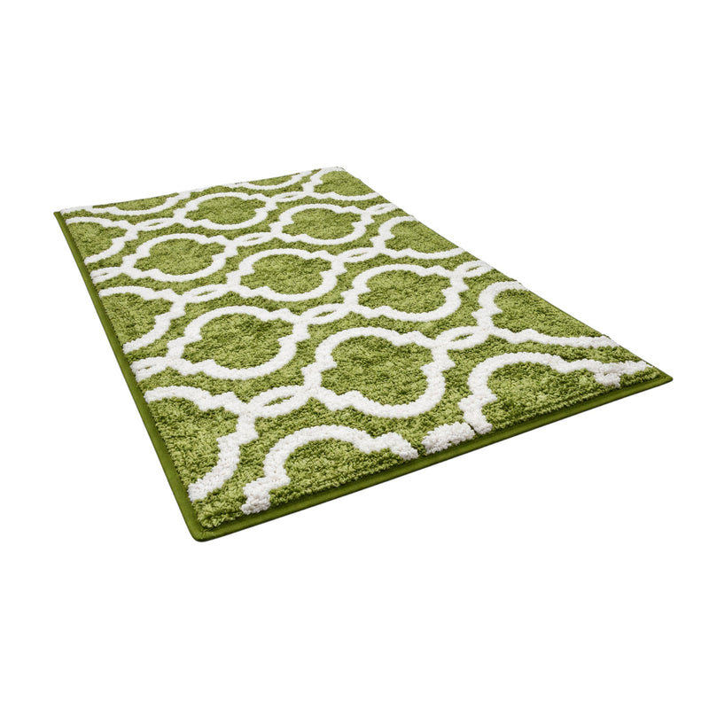 Frankly Cotton Geometric Cotton Bath Mat