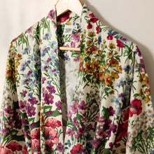 Bamboo Cotton Bathrobe - Elizabeth Ivory