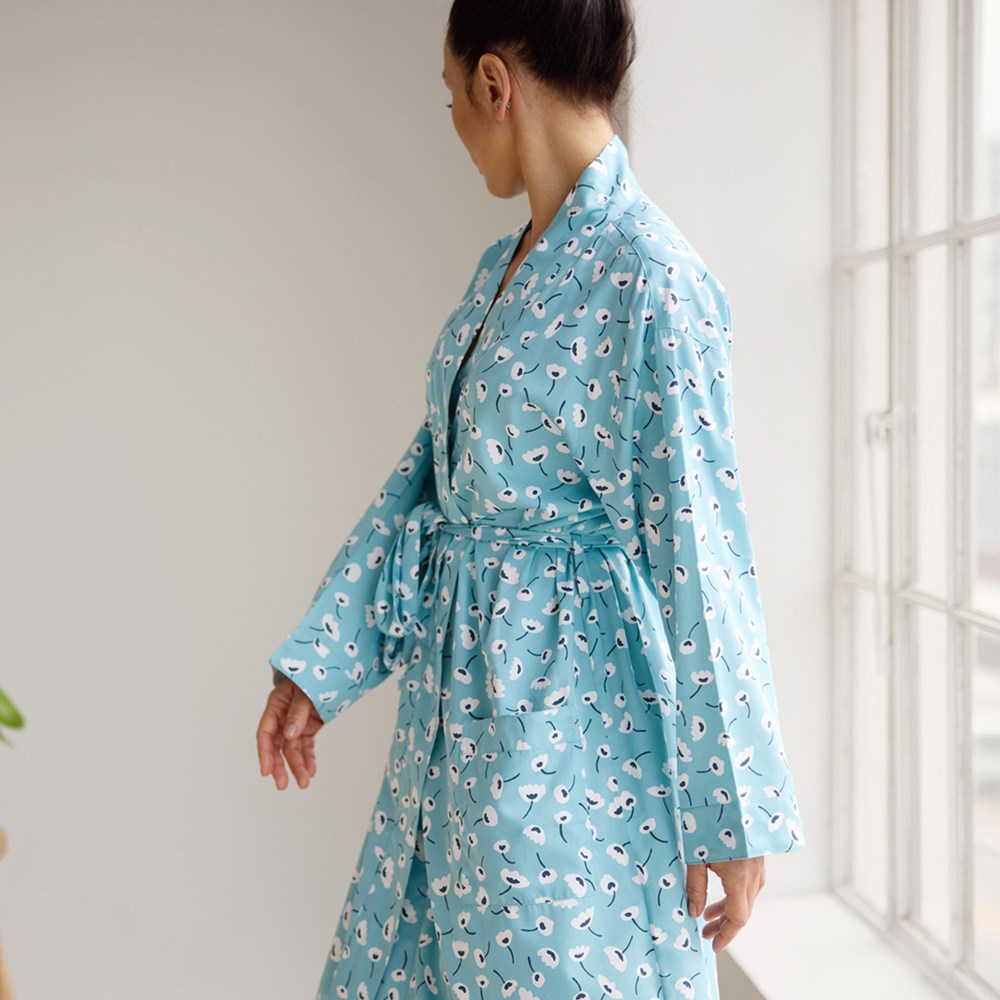 Bamboo Cotton Bathrobe