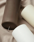 BROSTE Copenhagen Candle Eco-Friendly Stearin 6.7x15cm - Pure White