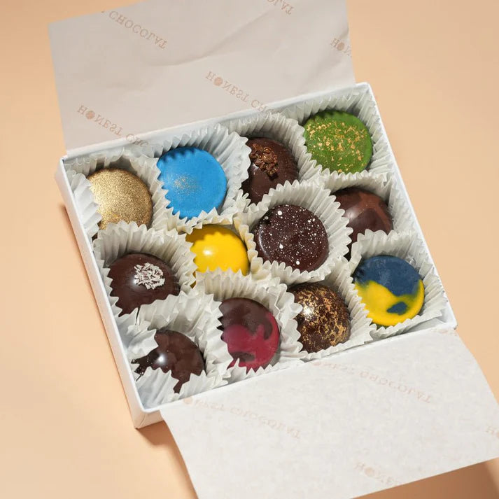 Matakana Honest Choc - Taste of Matakana - 12 Chocolate Bonbons 120g