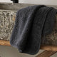 Super Pile Cotton Hand Towel - Coal