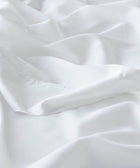 Fresh Cotton Percale European Pillowcase - White