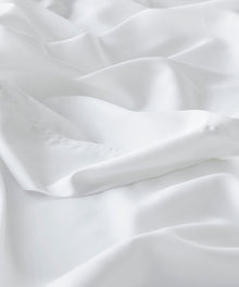 Fresh Cotton Percale European Pillowcase - White