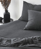 Cotton Jersey Fitted Sheet - Onyx