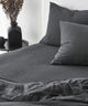 Cotton Jersey Fitted Sheet - Onyx