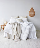 Cotton Jersey Pillowcase Pair - White