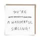 Adopted Greetings Card *