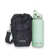 Bundle: Frosted Mint 1L Insulated Bottle + Black DayTrip Mini Bag