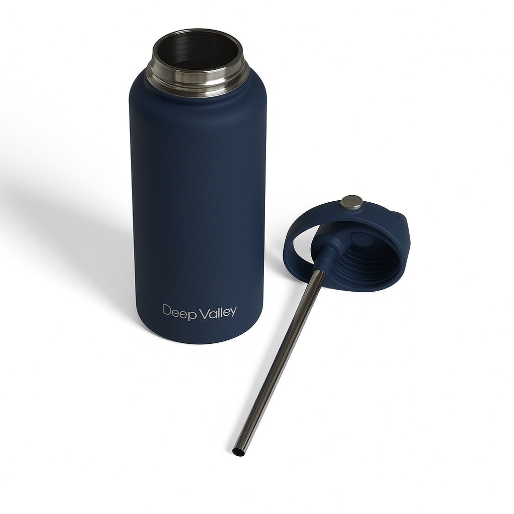 Indigo Blue - 1L/34oz Insulated Water Bottle