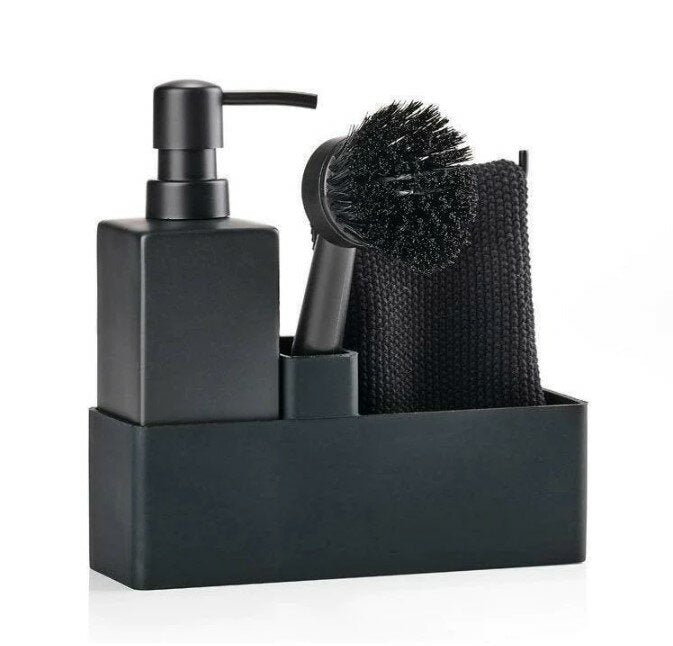 Zone Denmark - Kitchen Zone Kitchen Dishwashing Set - Black