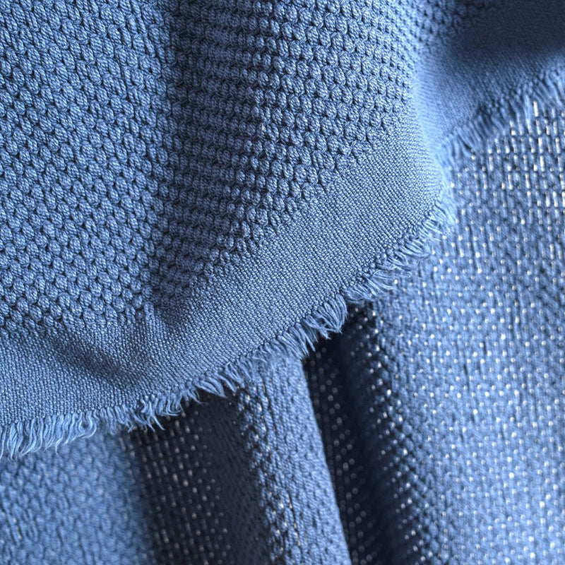 Portuguese Cute Cotton Throw - Denim