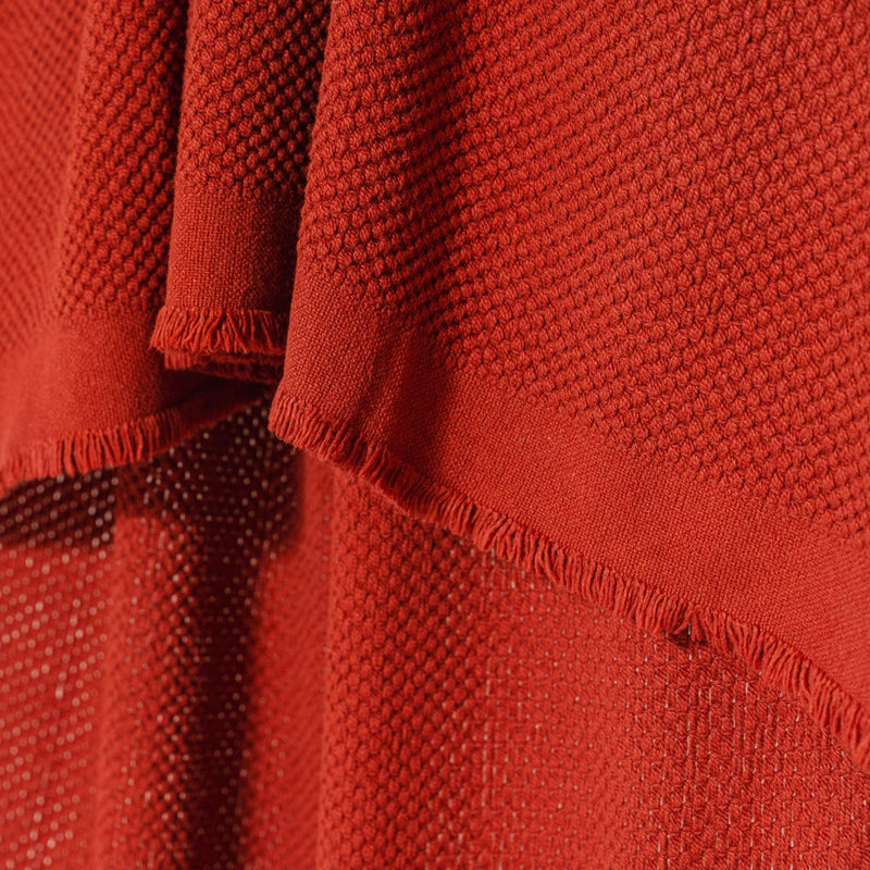 Portuguese Cute Cotton Throw - Clay