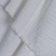 Portuguese Nasa Cotton Waffle Throw - White