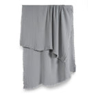 Portuguese Signo Cotton Gauze Throw - Silver