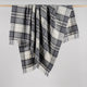 Tartan NZ Wool Throw - Cottage Grey