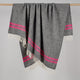 Fishbone NZ Wool Throw - Slate