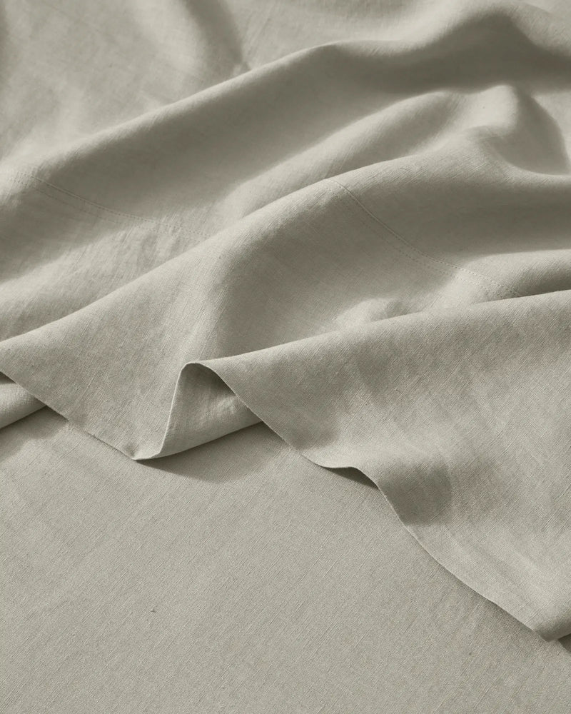 Ravello Flat Sheet Bone