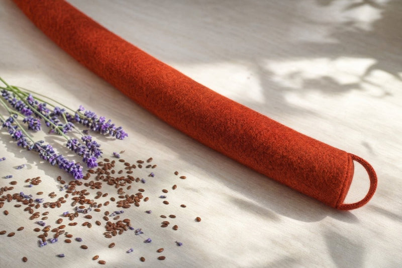 Felted NZ Wool Draught Stopper
