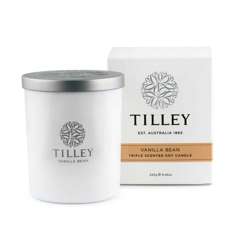 Tilley Candle Vanilla Bean - Soy 240g / 45 Hour