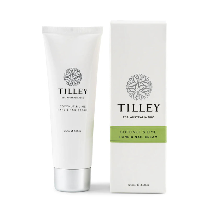 Tilley Coconut & Lime Deluxe Hand & Nail Cream 125mL