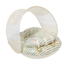 Sunnylife: Interactive Baby Float Duck Sage Stripe