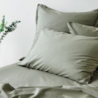 Fresh Cotton Percale Pillowcase - Cedar