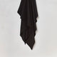 Stone Wash Linen Waffle Face Cloth - Nero