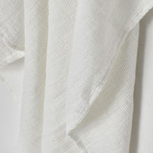 Stone Wash Linen Waffle Bath Sheet