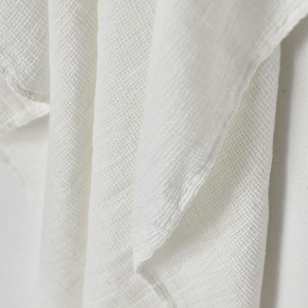 Stone Wash Linen Waffle Face Cloth