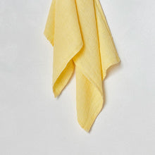 Stone Wash Linen Waffle Bath Sheet