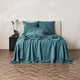 Pure Linen Fitted Sheet - Mineral